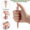 NTGRTY 7 Glitter Ballpoint Pens Bling Metal Pens for School
