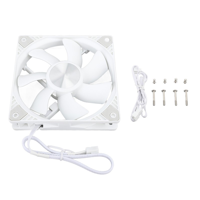 PC Case Fan 120mm PWM Intelligent Control MFDB Bearing Case