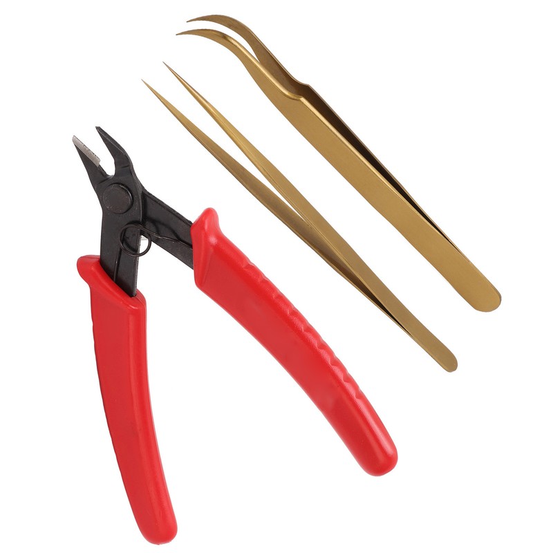 Electric Plier with Elbow and Pointed Tweezer Corrosion Magnetic Resistance