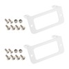 Briny River 2-Piece Standard Servo Mount with Screws and Nuts