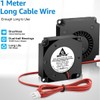 GDSTIME 40mm x 10mm 4010 Blower Fan 24V Dual Ball