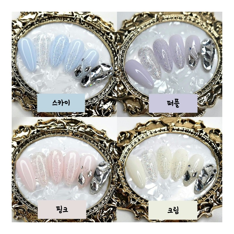 Open Discount[Nails I make] Calm Splendor Nail Tips - Coffin