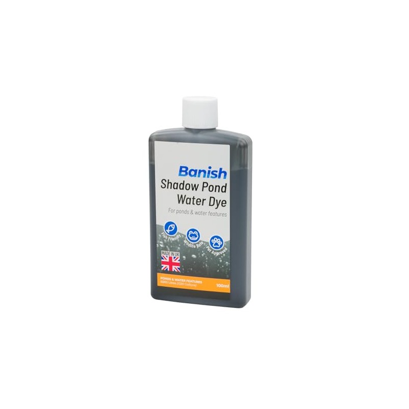 Pisces Banish Shadow Pond Dye 100ml Water Colour Algae Control