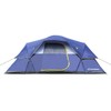 EchoSmile 8-Person Camping Tent – Waterproof Windproof Tent with Rainfly