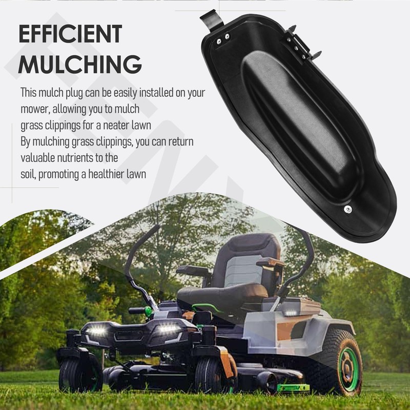 FENXDN AMP4200 Mower Mulch Plug Compatible with EGO Power 42”