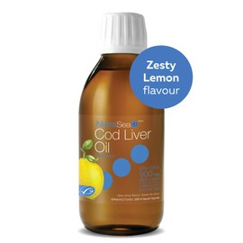 NutraSea +D Cod Liver Oil Zesty Lemon 200 ml
