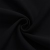 CUCRAF Black Blackout Curtains 72 inch Length 2 Panels Set,