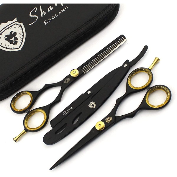 Sharpy Professional Hairdressing Scissors Hair Shears Set Salon Hair Cutting Thinning Scissors Cutter Stainless Steel 14 cm