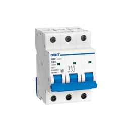 EYPVCLST NB1-63H 3P C Mini Circuit Breaker MCB 35mm Din Rail Mount Breaking Capacity 10KA(10A)