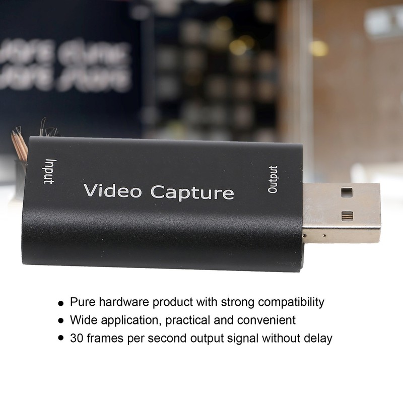 Video Capture HighDefinition Multimedia Interface USB2.0 Video Record Card for