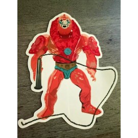 BEAST MAN action figure illustration VINYL STICKER Masters of the Universe
