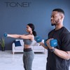 Tone Fitness 20 lb Neoprene Dumbbell Pair for Home Workouts