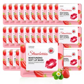 30PCS Moisturizing Lip Masks Set, Overnight Bulk Lip Patches, Long-lasting Hydrating Sleeping Lip Plumping Masks for Women 02