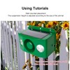 Beast Repellent Solar Warning Lights with Loud Volume, SolarWarningLights 5