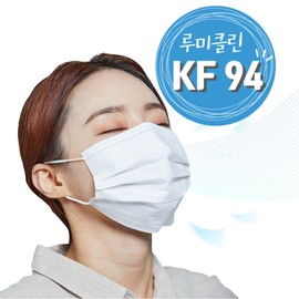 Mills One Lumiclean Domestic KF94 Dental Fine Dust Disposable Mask 50 sheets / 밀스원 루미클린 국산 KF94 덴탈 미세먼지 일회용 마스크 50매