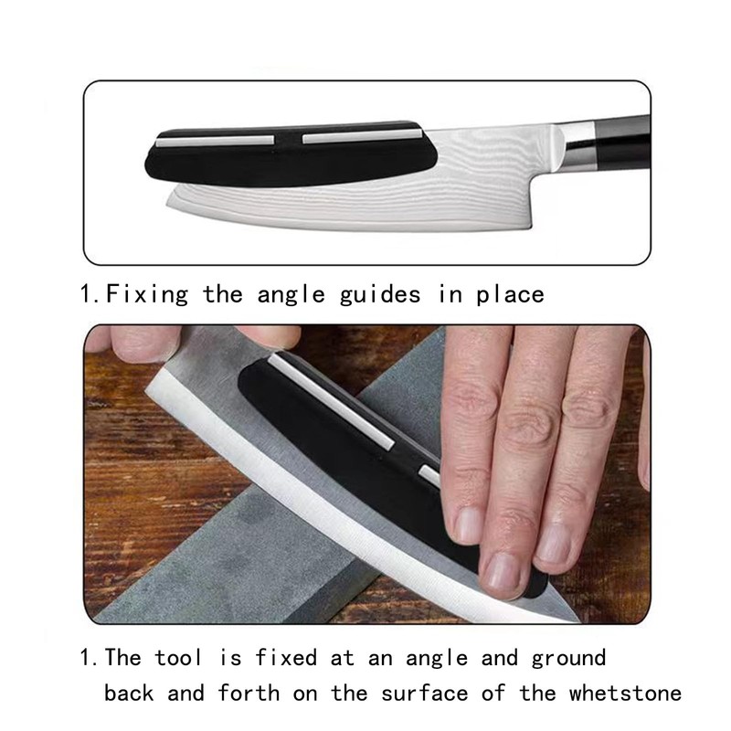 5 Pcs 15 Degree Black knife sharpener Angle Guide, Perfect