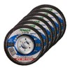 TENAZIT PAQUETE DE 5 PIEZAS DISCO LAMINADO DE LIJA GRANO 80 AUSTROMEX 2718