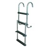 4-STEP REMOVABLE FOLDING LADDER STAINLESS 316