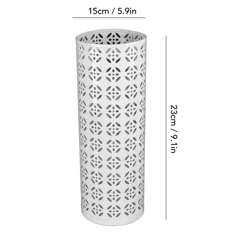 Umbrella Holder Round Rust Proof Stylish Hollow Copper Pattern Metal