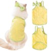 Fnaobai Dog Summer Clothes Puppy Heart Breathable Sleeveless Tank Top