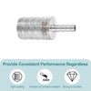 sourcing map 1" to 3/8" Hose Barb Reducer Pipe Fitting,