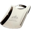 [BillionWorks] Men's Money Clip Card Slot, Thin Card Case, Silver,