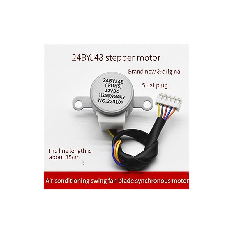 HMHAMA 24BYJ48 12V DC Synchronous Motor for AUX Air Conditioner