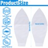 ZORVUJI 2 Pieces Compression Stockings Open Toe Sock Dressing Aid
