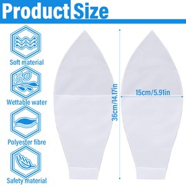 ZORVUJI 2 Pieces Compression Stockings Open Toe Sock Dressing Aid Stocking Aid for Seniors Care Foot Gliders