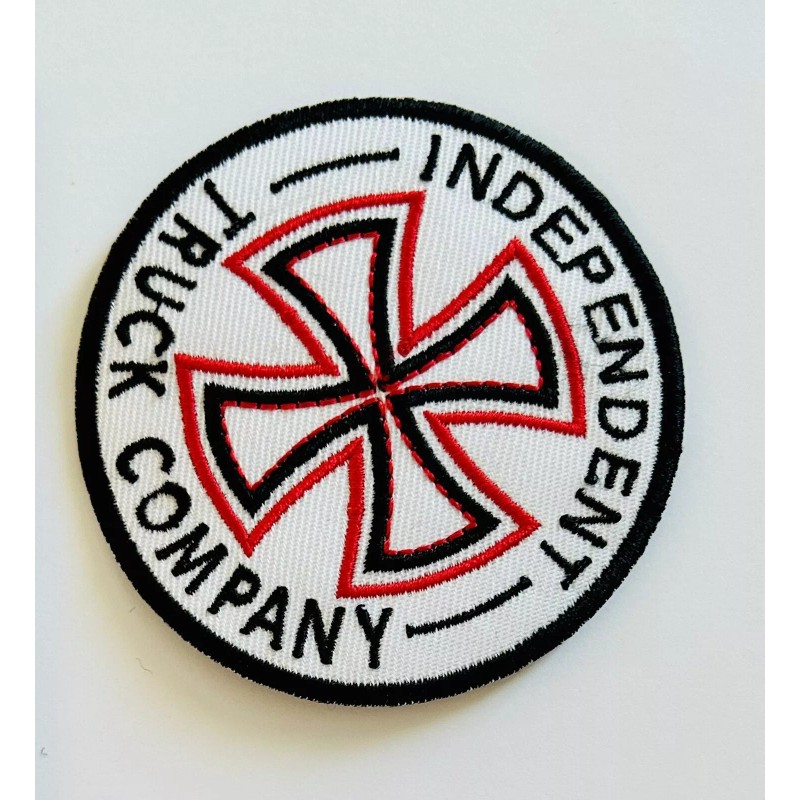 Independent Truck Company Iron On Patch Red White Blue Logo