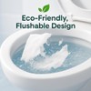 DZHONGD ECOFLUSH XXL Disposable Toilet Seat Covers – Flushable &