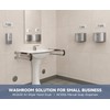AIKE Wall Mount Liquid Soap Dispenser for Commercial Bathroom 27oz