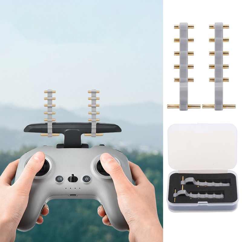 2pcs Remote Controller Signal Amplifier Extended Yagi Range Extender for