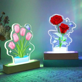 ZEEYUAN Rose Flower Gifts for Her Women/2025 Graduation Gifts for Her College Graduation Gift Women/Mothers Day Rose Gift for Wife Mom Birthday Anniversary Presents for Mother Wife Girlfriend