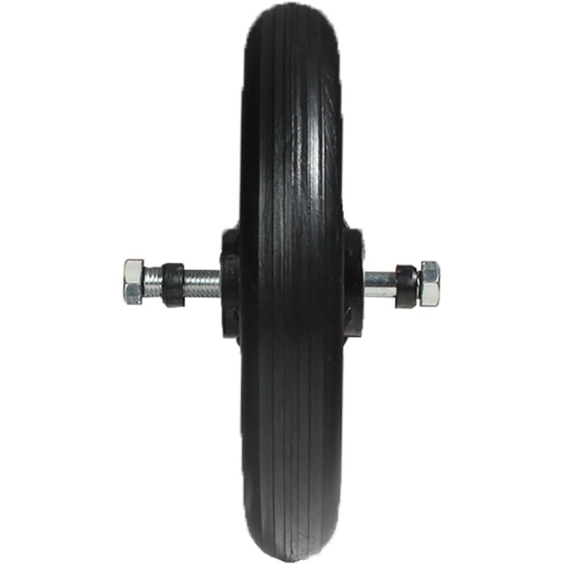 FISDEN 4 Pack Replacement Wheelchair Wheels, 6 Inch Solid 6