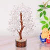 YATSKIA Clear Quartz Crystal - Tree of Life Chakra, Stone