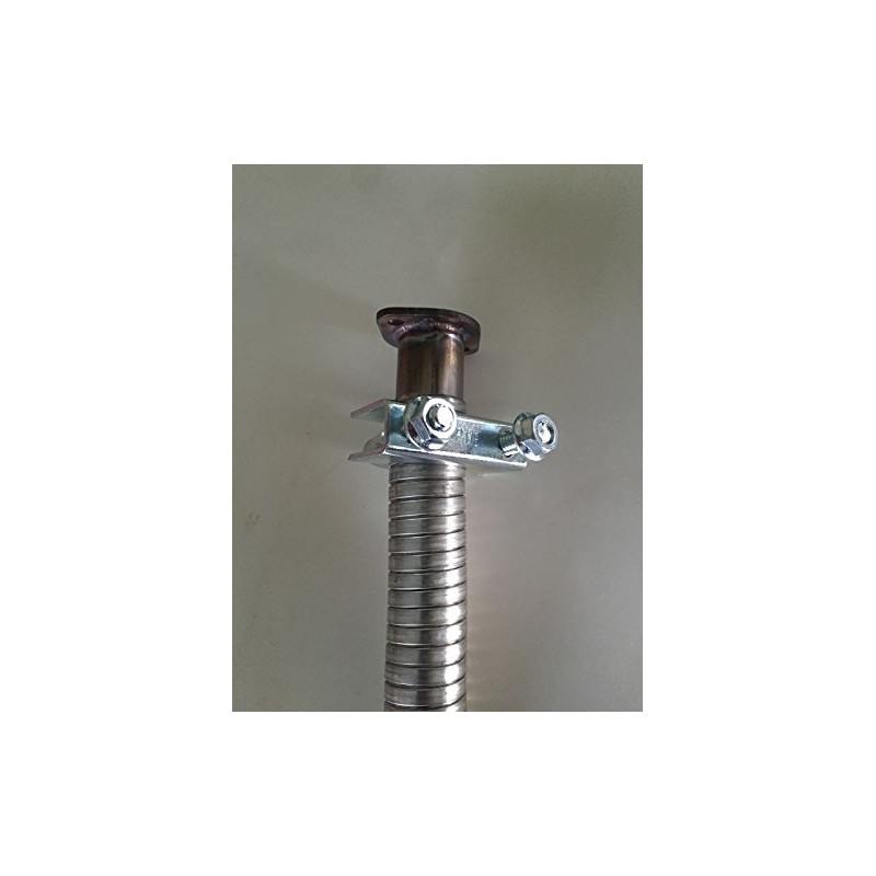 GenExhaust Compatible with Honda EU6500iS/EU7000iS Generator 1" Steel Exhaust Extension