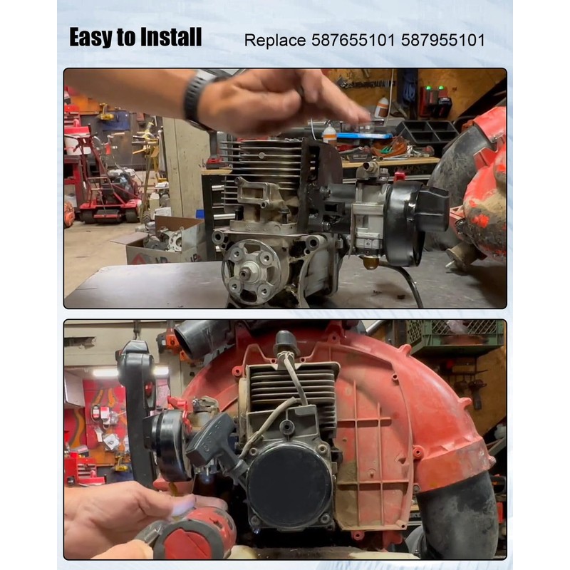 NTSUMI Cylinder Piston Kit Fit for RedMax EBZ8550 EBZ8550RH Backpack