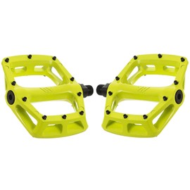 Dmr V8 V2 MTB Pedals - Lemon/Lime/Flat Mountain Biking Bike Bicycle Cycling Cycle Riding Ride Wide Platform Sticky Grip Pin Downhill Freeride Trail Dirt Jump Pedal Lightweight Accessories