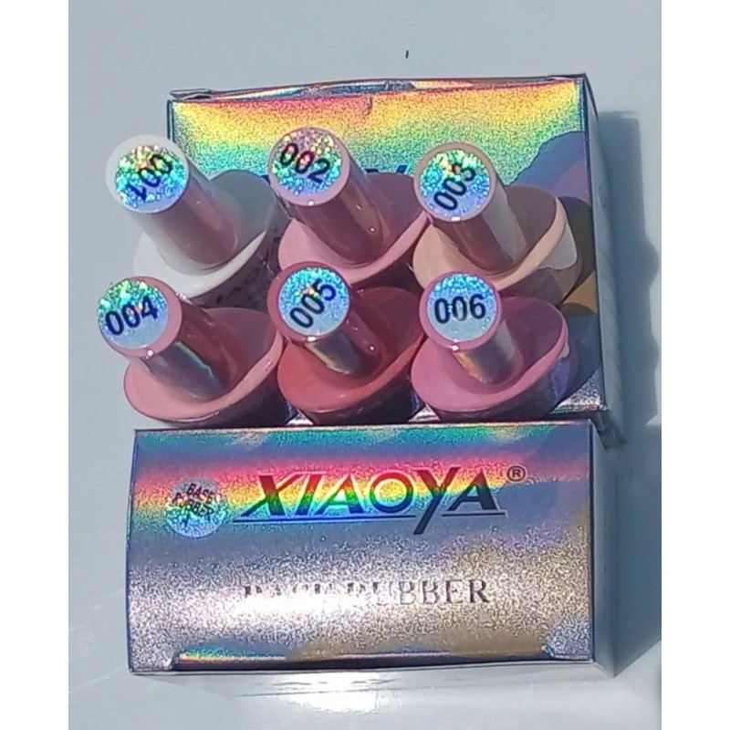 Xiaoya Gel Polish Para Uñas Base Rubber 6 Colores Gama