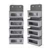 Over Door Storage Hanger Organizer Wall Mount 4 Transparent Window