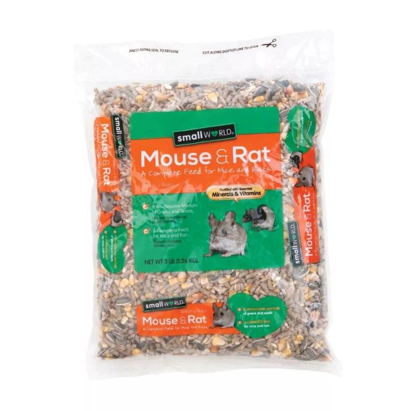 Small World Complete Mouse & Rat Feed with Vitamins and