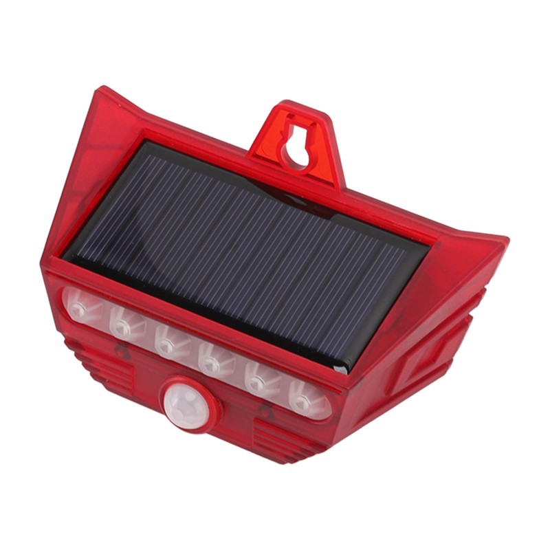 Solar Alarm Lamp Motion Sensor Security Solar Sound Alarm Siren