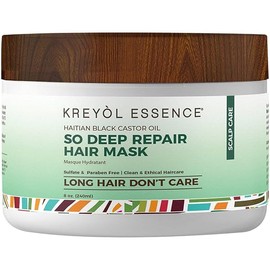 Kreyol Essence – 8 Oz DEEP CONDITIONER MASK, Scalp Care Reduce Shed + Repair Hair Mask, Overnight Moisture Mask