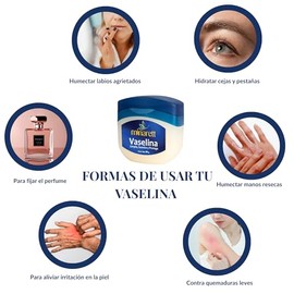 Minarett Vaselina Premium 100% Petrolato 90 gr Ayuda Hidratar Piel Labios Codos Rozaduras Piel Reconforta Equilibrada Radiante Suave Protegida Renovada Rejuvenecida Tersa e Hidratada