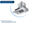 97012248 Range Hood Fan Motor Replacement Part - Compatible with