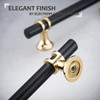 YODB 6PCS 128mm Kitchen Cupboard Handle, Cabinet Door T Bar