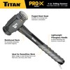 Titan Pro-X 63704 4-Pound x 15-Inch Drilling Hammer