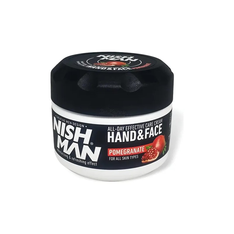 Crema Facial Hombre Nish Man 300ml Hidratacion Y Suavidad