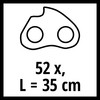 Einhell Replacement Chainsaw Chain - Chainsaw Accessory For Einhell GP-LC
